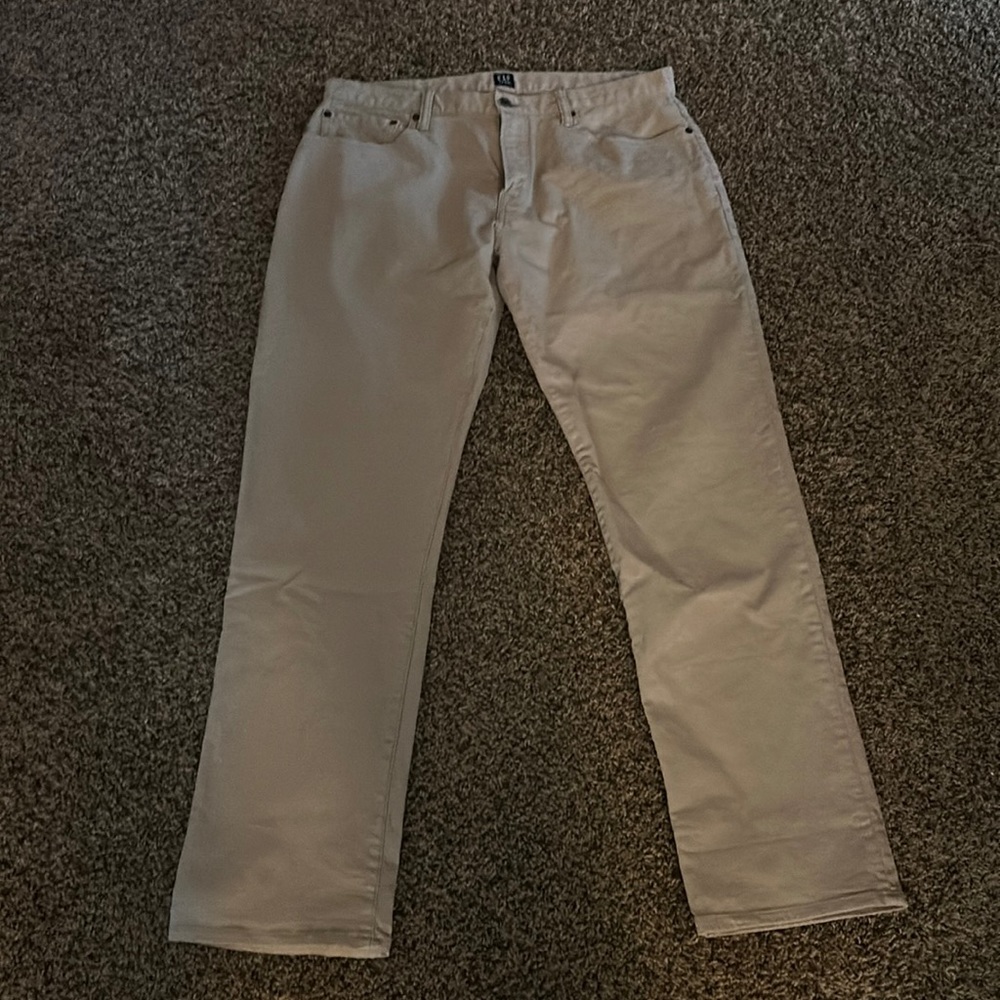 Gap denim khaki pant